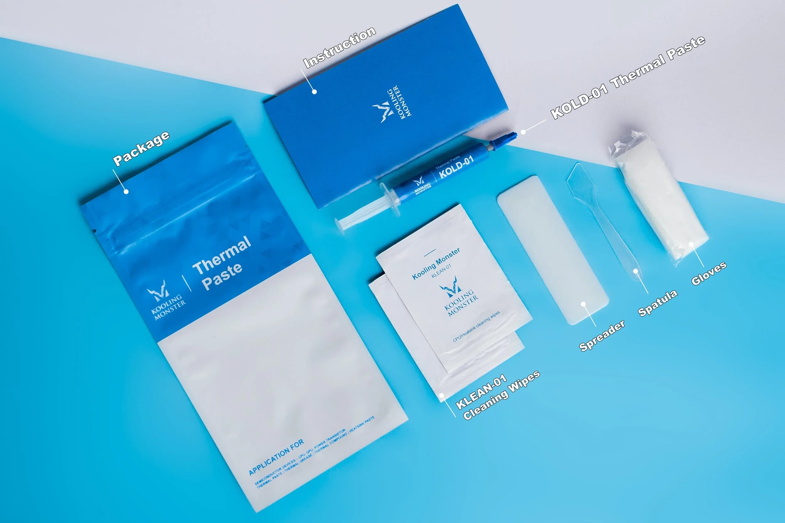 Contenu du pack KOLD-01